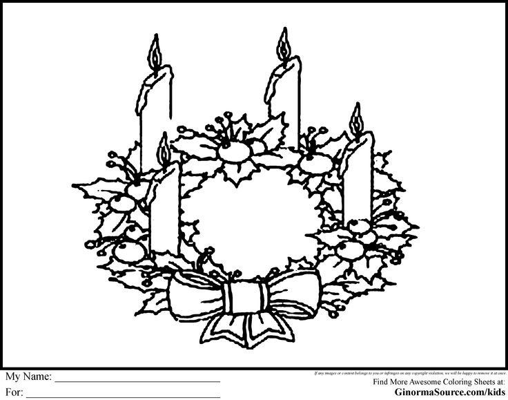 Advent Coloring Page Wreath Coloring Pages Wreaths 736x579 Advent Coloring Page Wreath Coloring Pages Wreaths