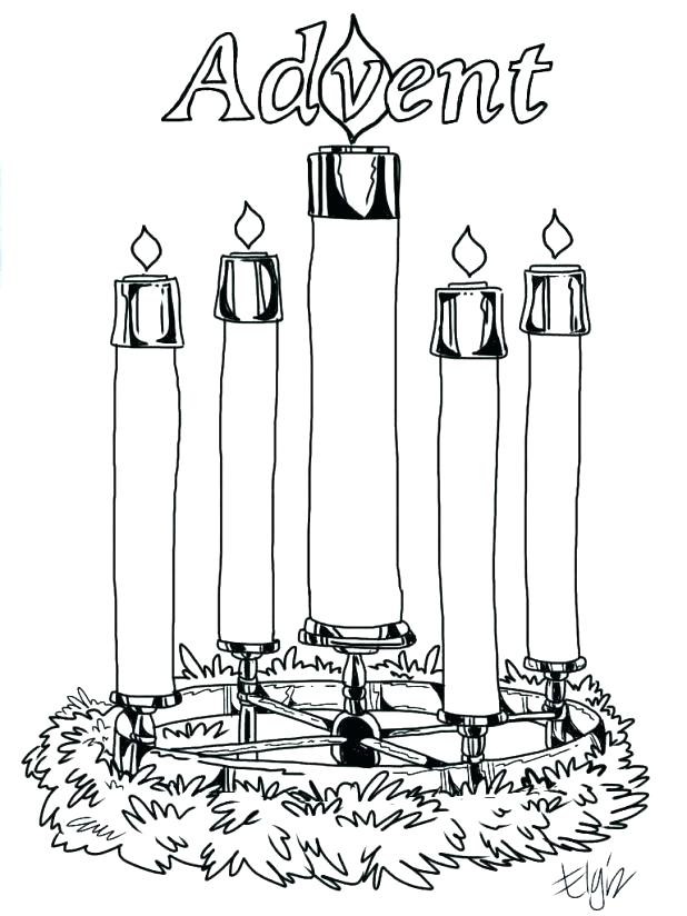Advent Coloring Pages To Print Advent Wreath Coloring Page 618x824 Advent Coloring Pages To Print Advent Wreath Coloring Page