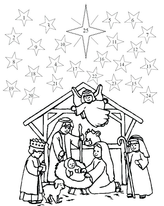 Advent Coloring Sheets 648x815 Advent Coloring Sheets