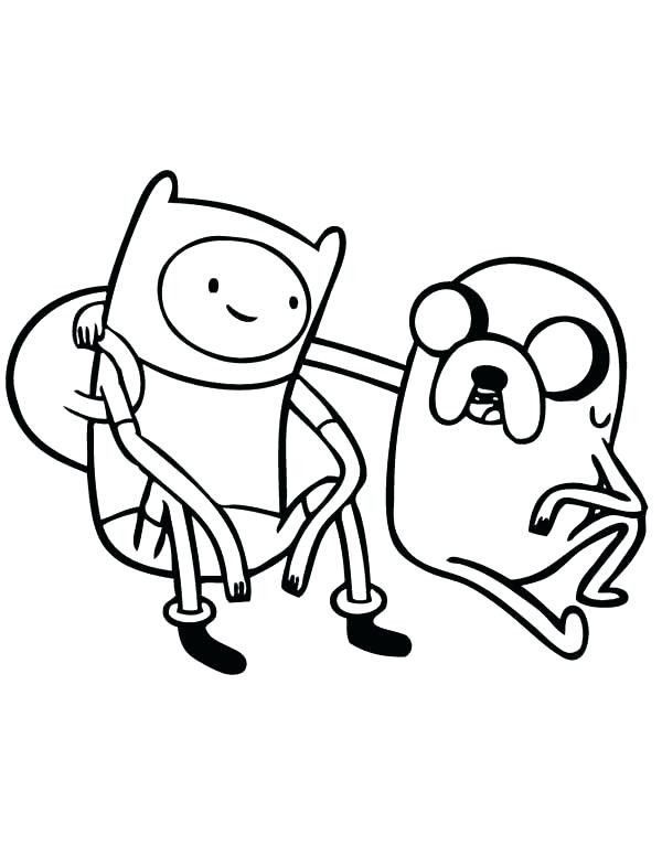Adventure Time With Finn And Jake Coloring Pages To Print Elegant 600x776 Adventure Time With Finn And Jake Coloring Pages To Print Elegant