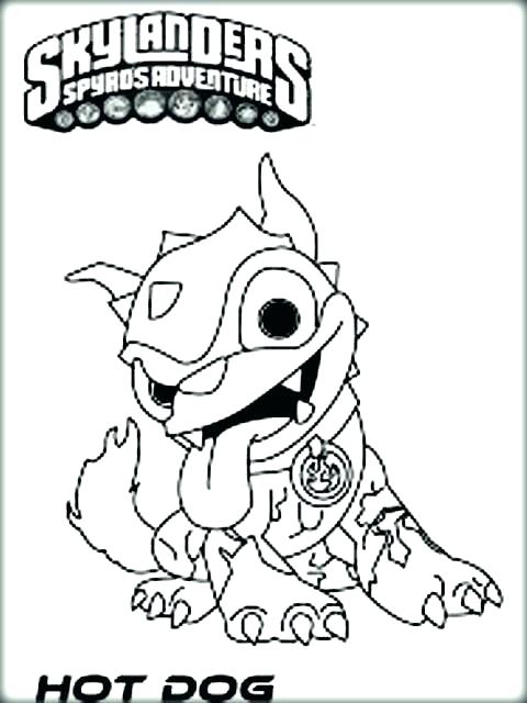 Coloring Pages Of Skylanders Hot Dog Coloring Pages Color Pages 480x640 Coloring Pages Of Skylanders Hot Dog Coloring Pages Color Pages
