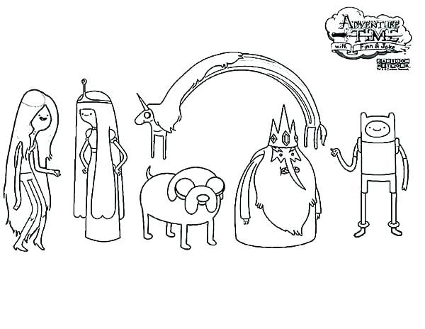 Adventure Time Coloring Pages 600x464 Adventure Time Coloring Pages