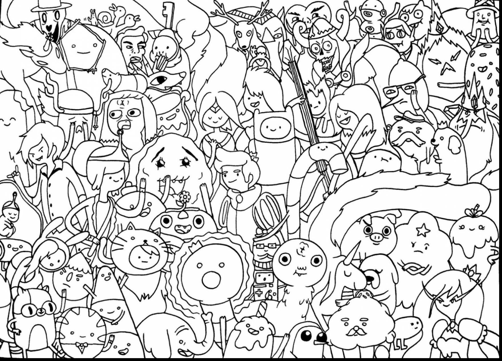 Excellent Adventure Time Coloring Pages With Awesome And Page 1760x1265 Excellent Adventure Time Coloring Pages With Awesome And Page