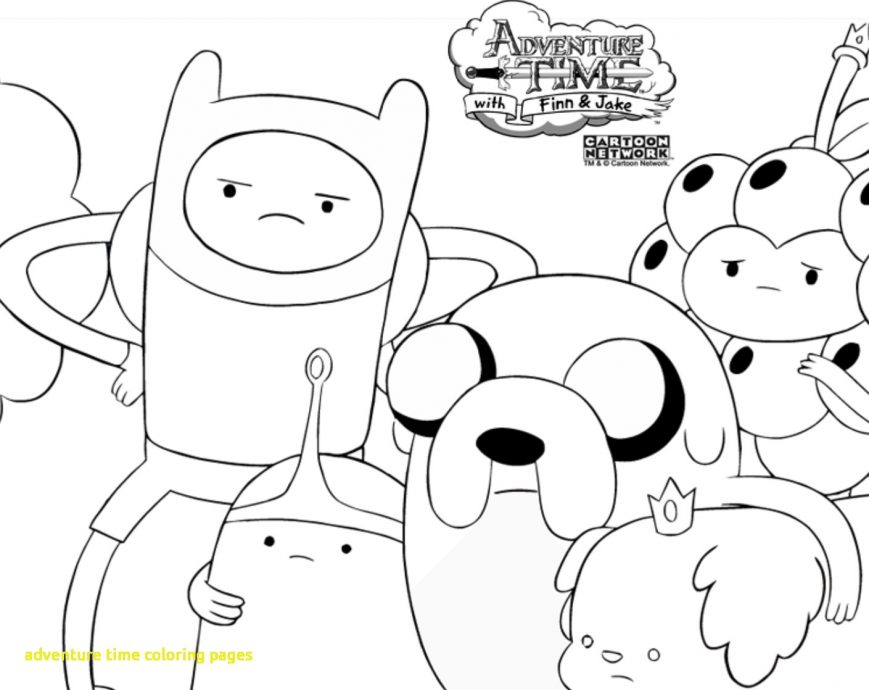 Adventure Time Coloring Pages All Characters at GetColorings.com | Free ...