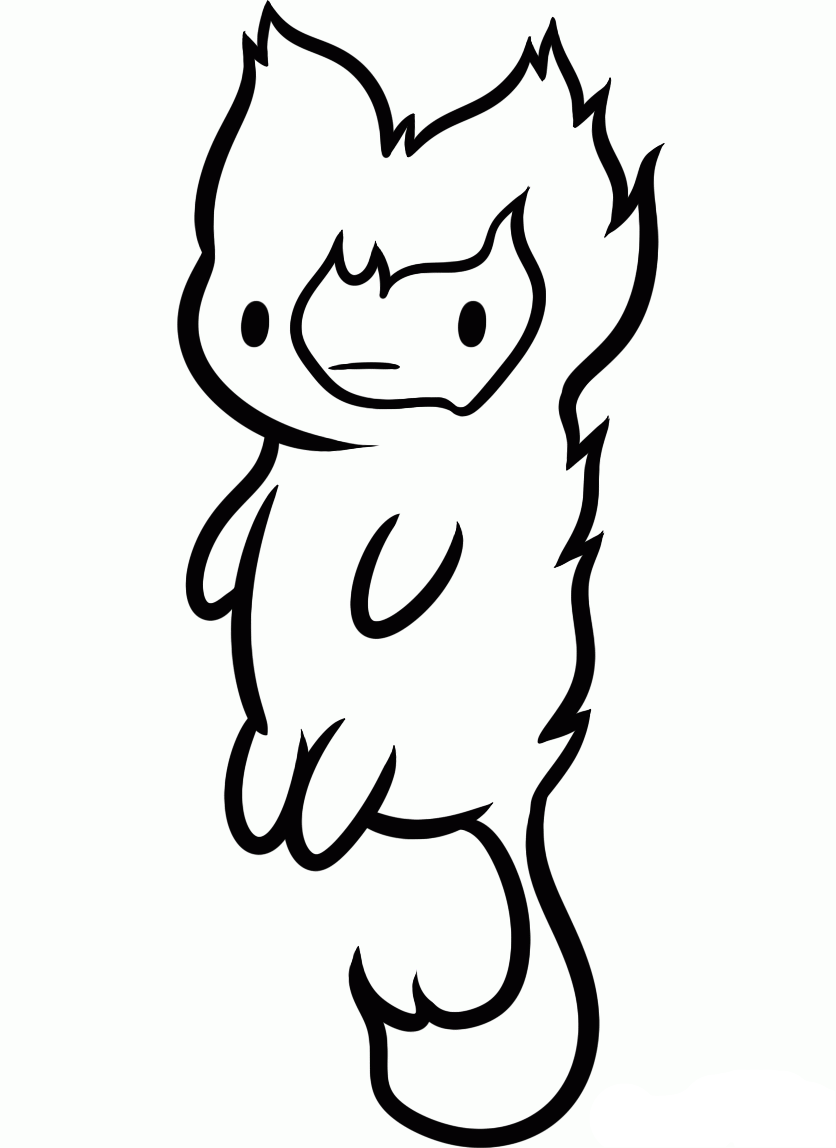 836x1148 Adventure Time Cat Standing With Its Tail Adventure Time