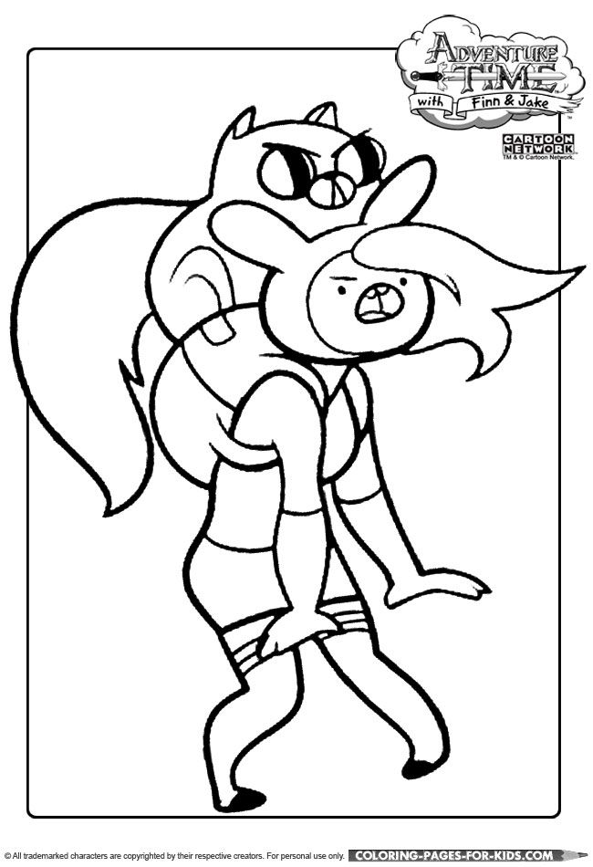 650x950 Adventure Time Fiona And Cake Free Coloring Sheet Art Therapy