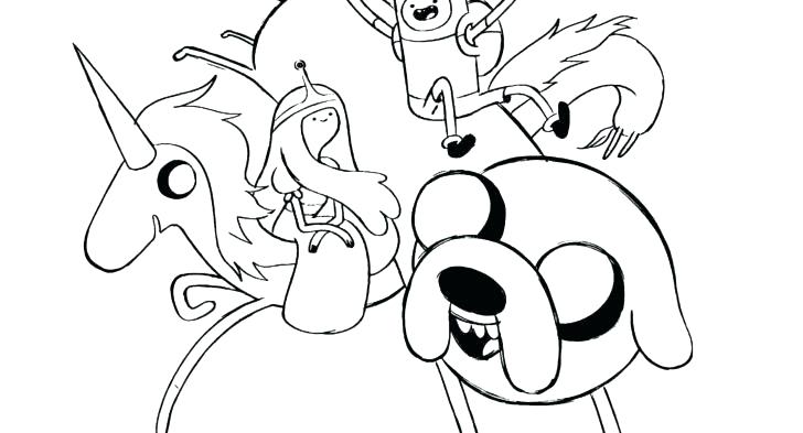 Adventure Time Coloring Page Cliptext.co 728x393 Adventure Time Coloring Page Cliptext.co