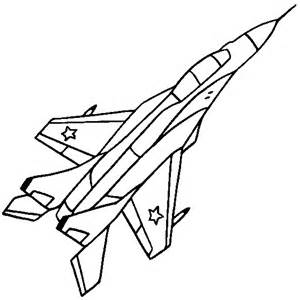 Aeroplane Coloring Pages For Kids