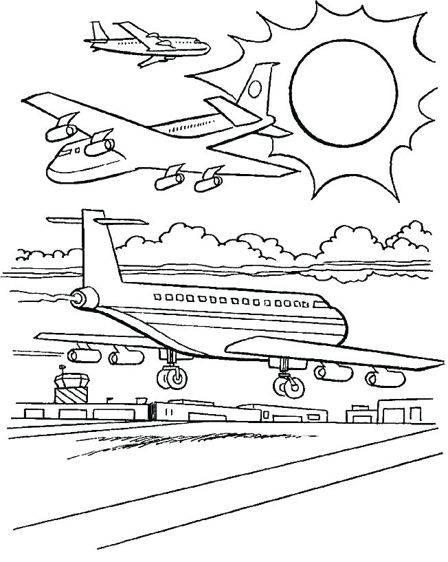 Planes Coloring Page 652x817 Planes Coloring Page