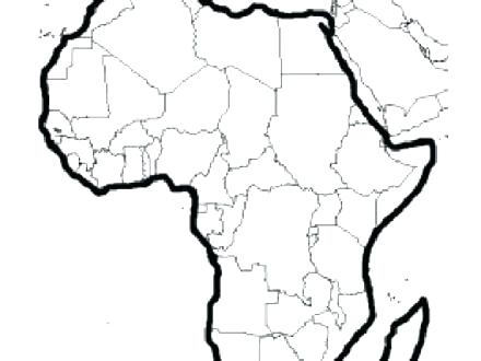 440x330 Africa Coloring Pages Printable