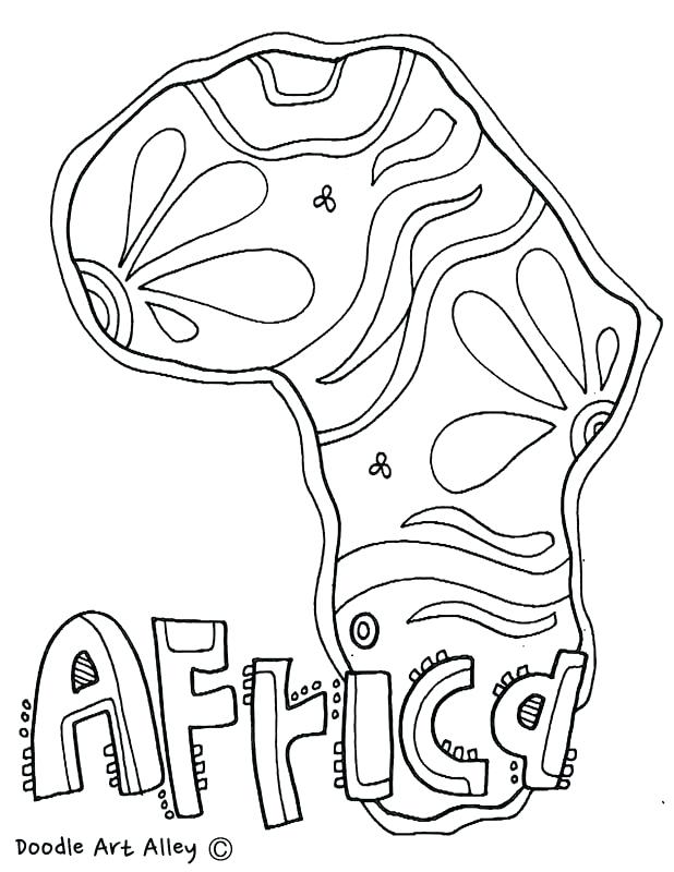 618x800 Africa Coloring Pages Africa Coloring Pages Coloring Page South
