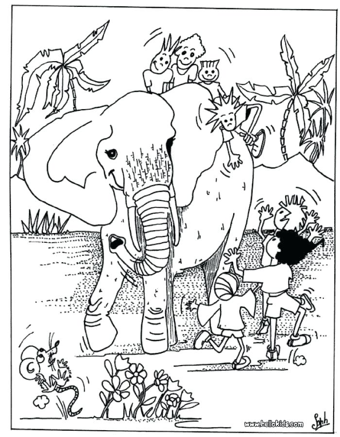 700x900 Africa Coloring Page