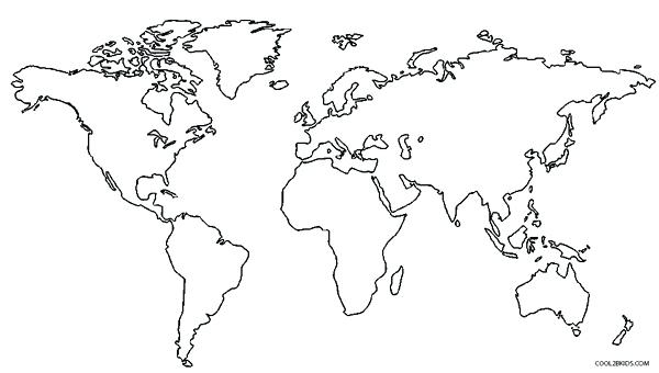 Africa Map Coloring Pages at GetColorings.com | Free printable ...
