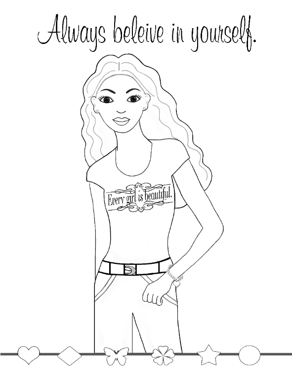 591x753 Free Coloring Page