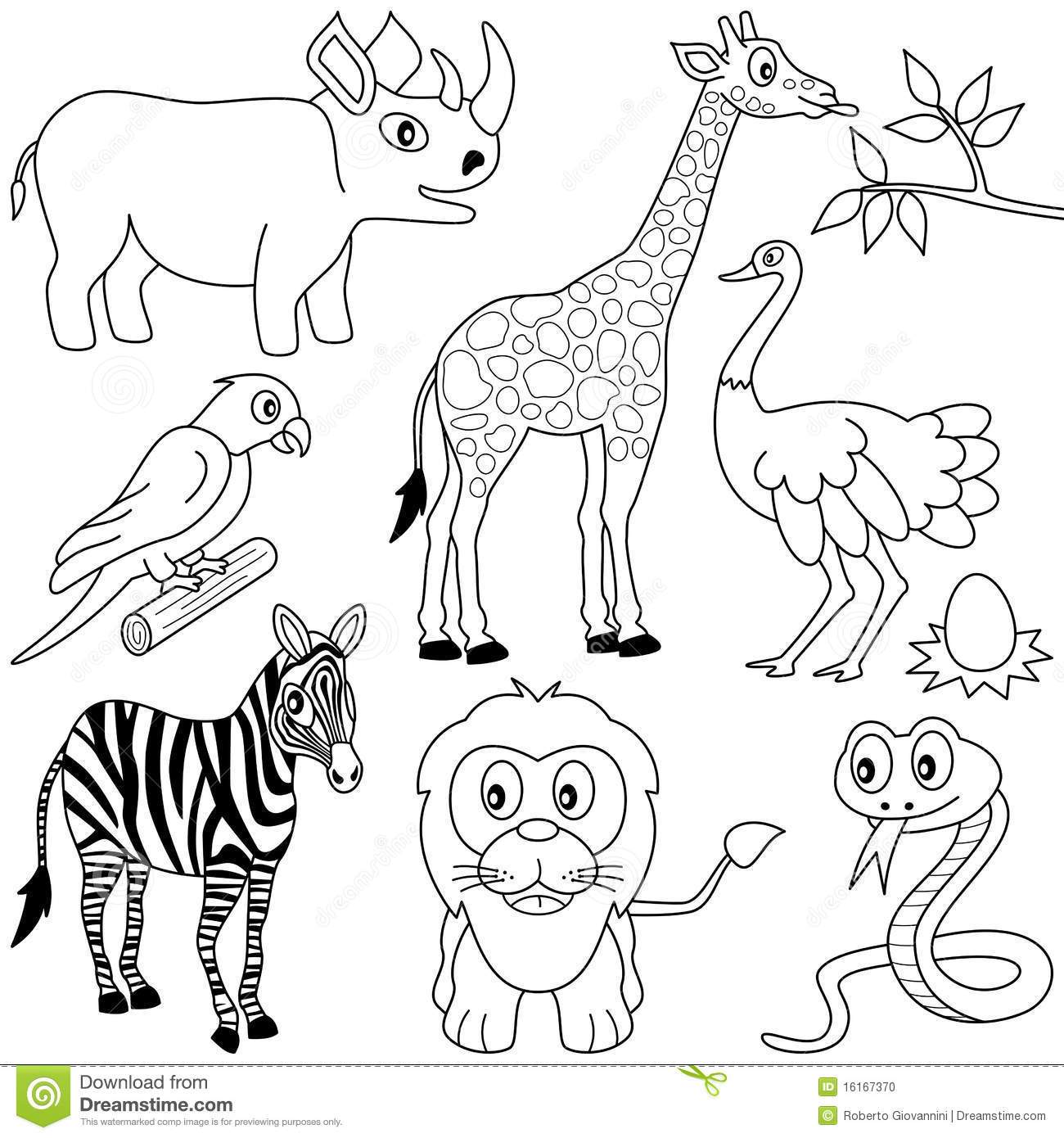 1300x1390 The Best African Animal Coloring Pages Pict Of Inspiration