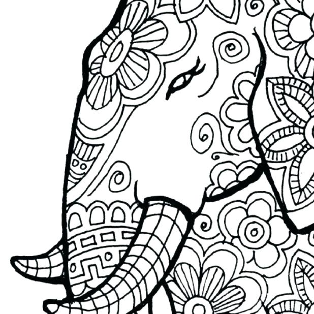 African Coloring Pages Free Printable Elephant Coloring Pages 618x618 African Coloring Pages Free Printable Elephant Coloring Pages