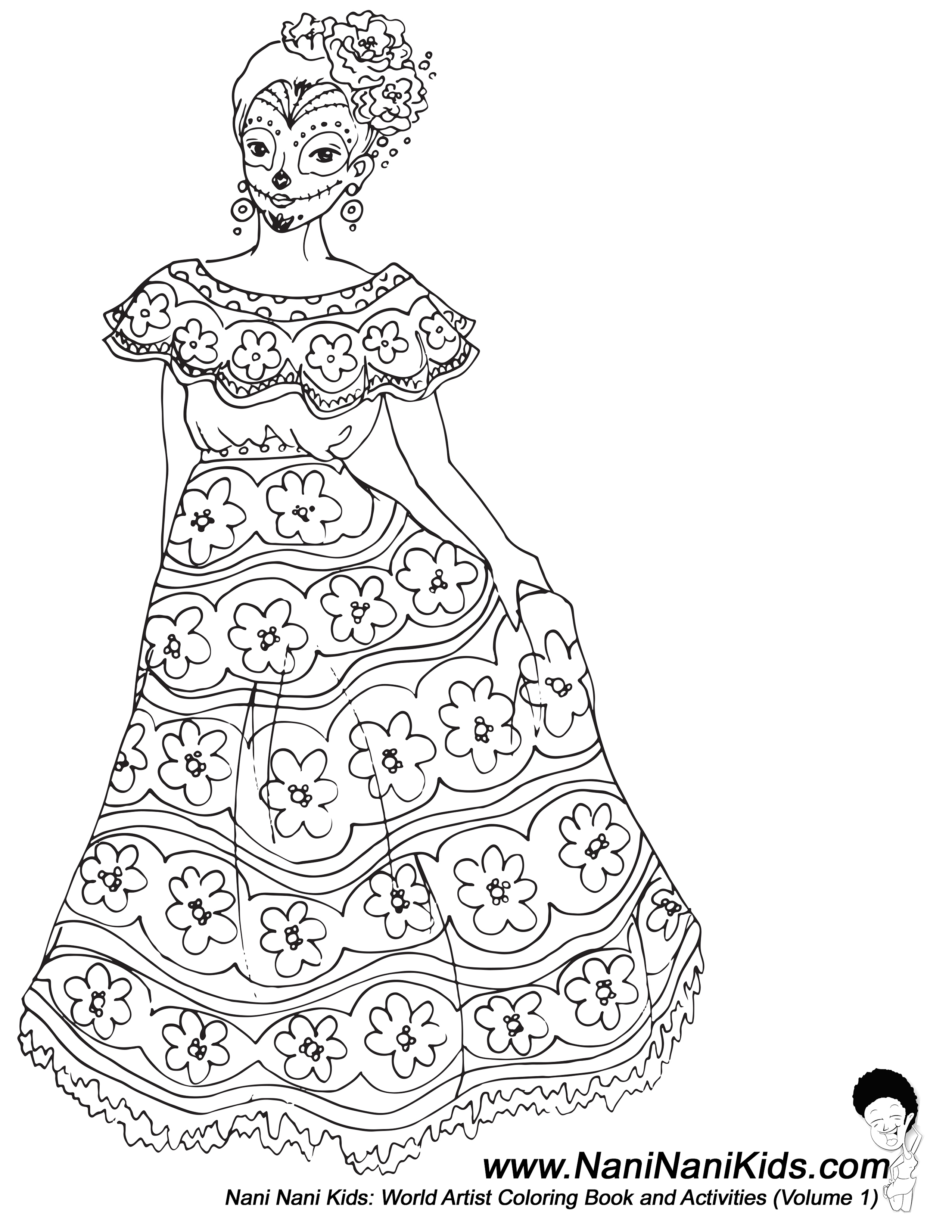 Coloring Sheets Nani Nani Kids 2550x3300 Coloring Sheets Nani Nani Kids