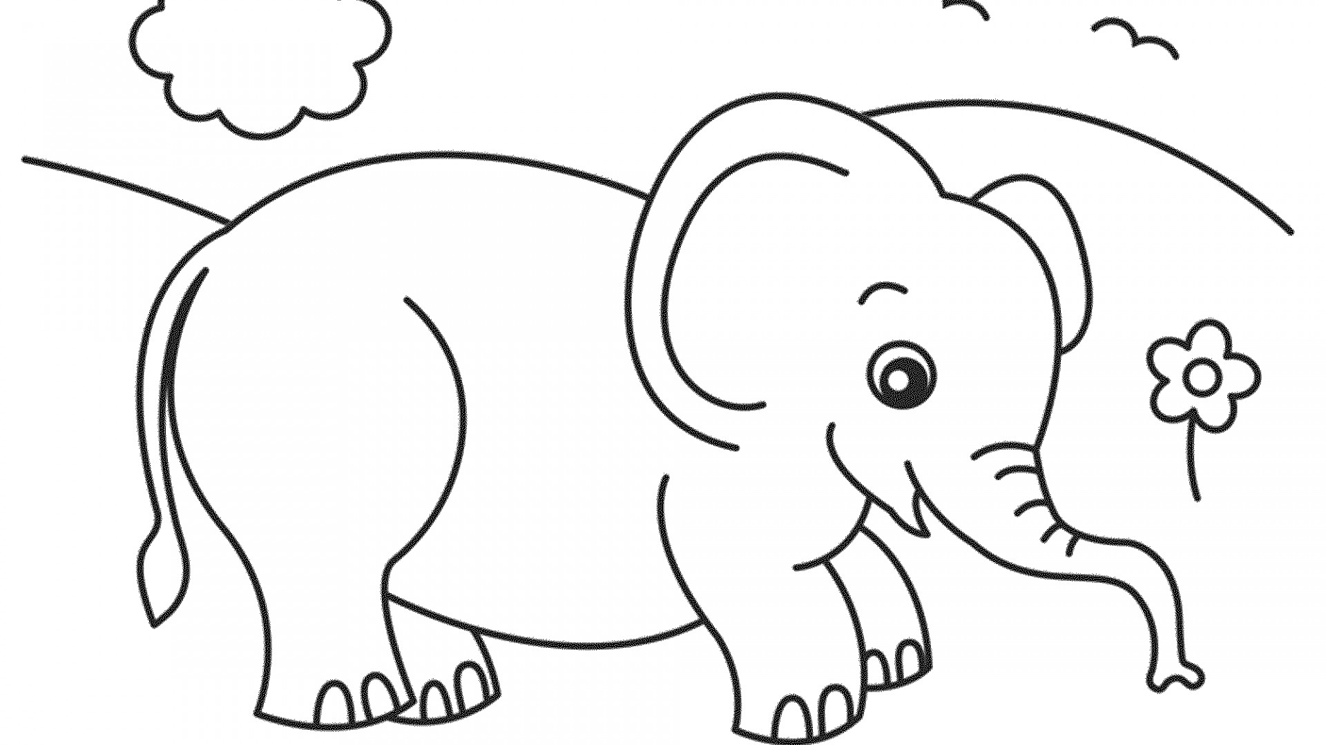 Unique Cartoon Elephant Coloring Pages Design Printable Coloring 1920x1080 Unique Cartoon Elephant Coloring Pages Design Printable Coloring
