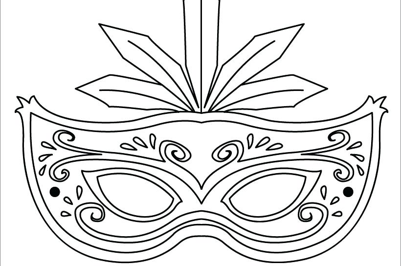 African Mask Coloring Page at GetColorings.com | Free printable ...