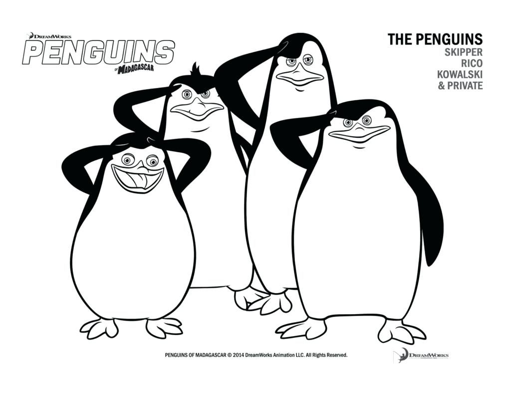 Coloring Pages ~ Madagascar Coloring Pages The Penguins Of Free 1024x791 Coloring Pages ~ Madagascar Coloring Pages The Penguins Of Free