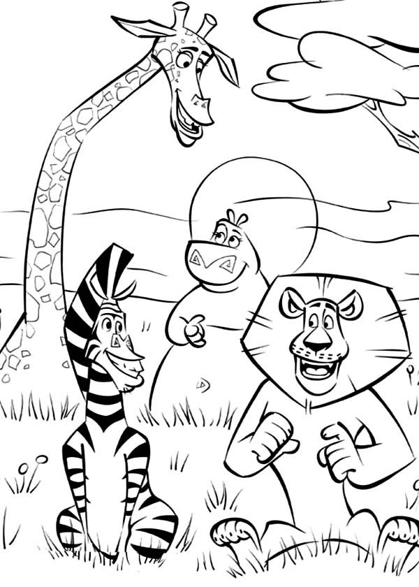 Coloring Page Of The African Savanna Coloring Pages 600x840 Coloring Page Of The African Savanna Coloring Pages