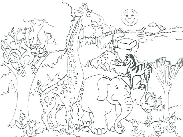 Africa Map Coloring Pages Coloring Pages Map Coloring Page N 640x480 Africa Map Coloring Pages Coloring Pages Map Coloring Page N