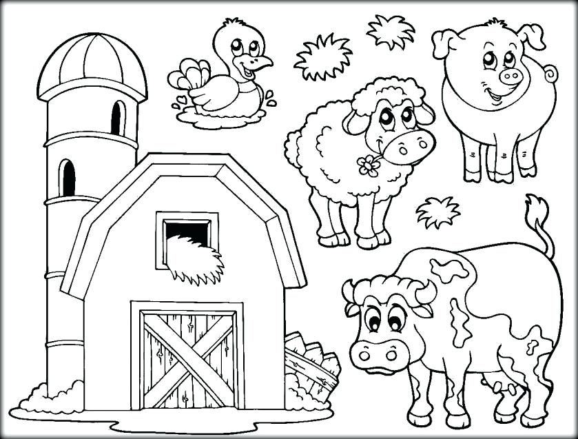 Farm Coloring Page Perfect Farm Coloring Page About Remodel 839x637 Farm Coloring Page Perfect Farm Coloring Page About Remodel