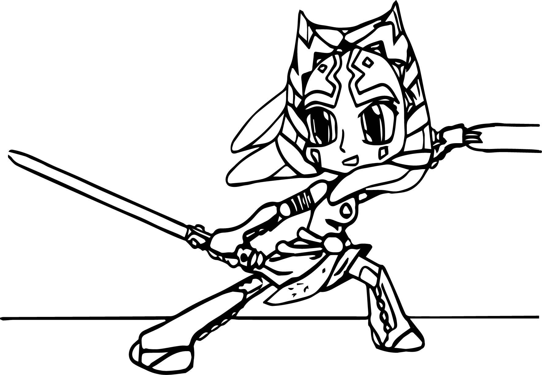 Ahsoka Coloring Pages at GetColorings.com | Free printable colorings