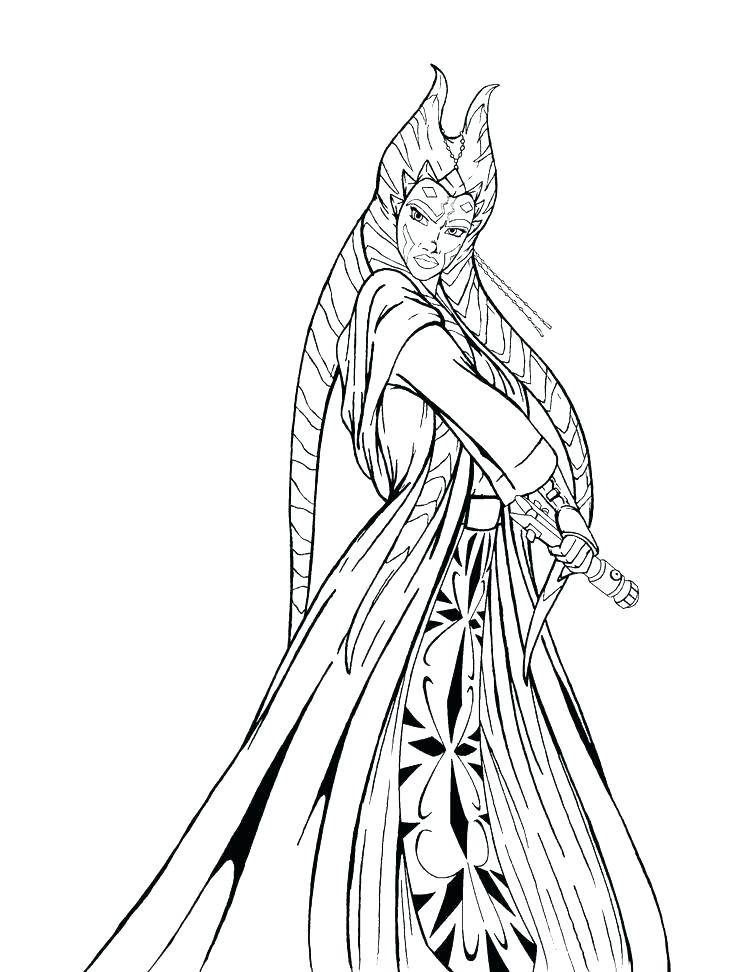 Ahsoka Coloring Pages at GetColorings.com | Free printable colorings ...