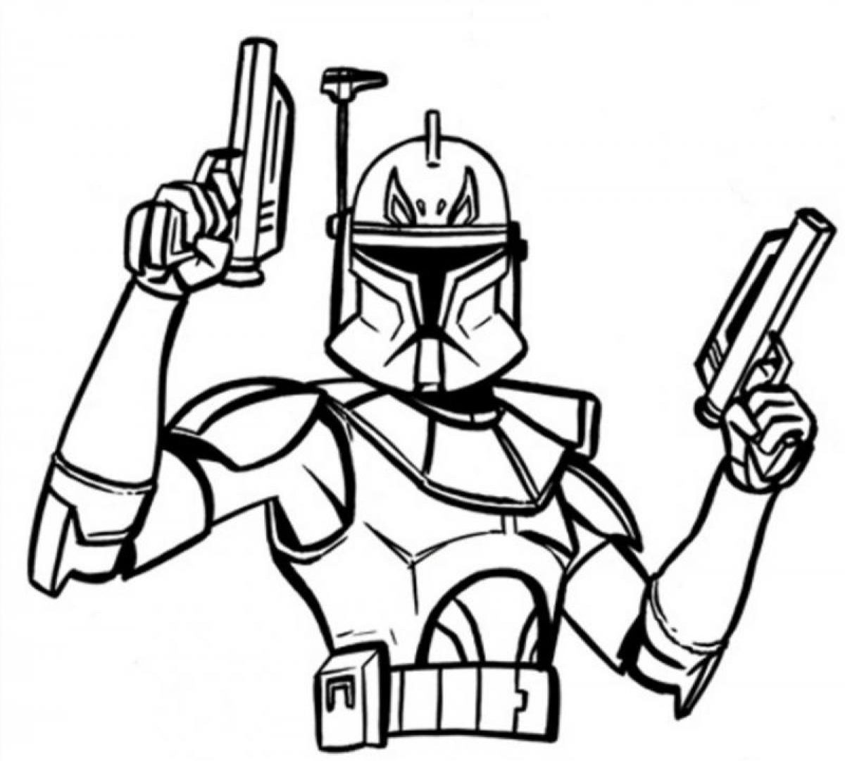 1200x1080 Star Wars The Clone Coloring Pages Death Newormtrooper Template