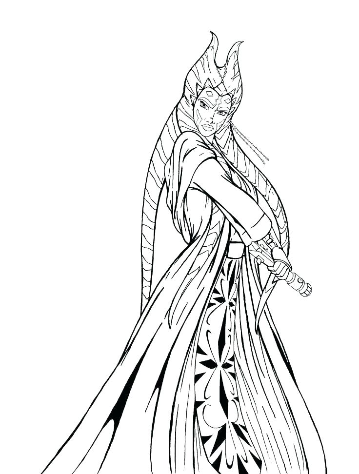 736x972 Coloring Ahsoka Tano Coloring Pages Book Star Wars The Clone