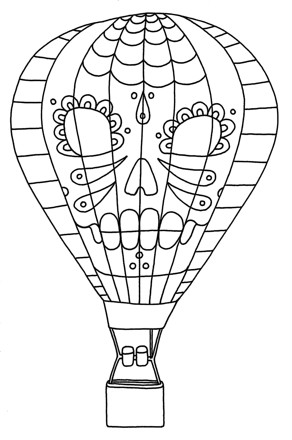 Growth Hot Air Balloon Coloring Sheet Free Printable Pages 997x1504 Growth Hot Air Balloon Coloring Sheet Free Printable Pages