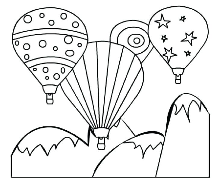 Coloring Pages Of Balloons Pin Drawn Hot Air Balloon Colouring 730x608 Coloring Pages Of Balloons Pin Drawn Hot Air Balloon Colouring