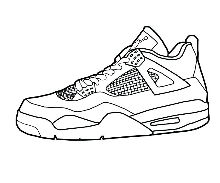Air Jordan Coloring Pages at GetColorings.com | Free printable ...