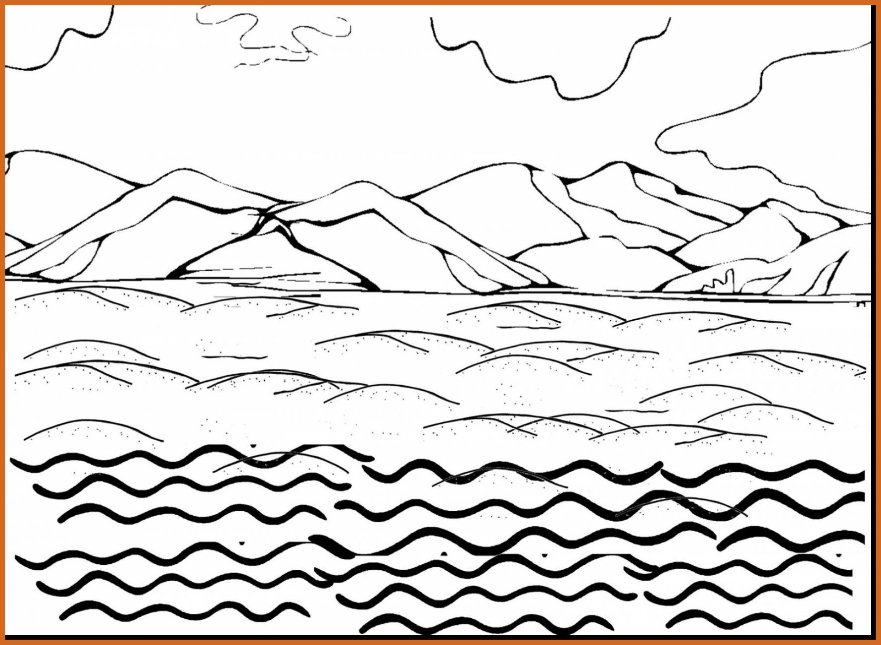 1780x1303 Stunning Water Coloring Pages Alphabrainsz Net Of Pollution Ideas