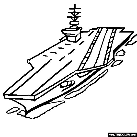 560x560 Aircraft Carrier Coloring Pages Baby Aircraft Carrier