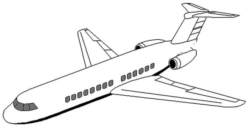 800x409 Airplane Coloring Book For Kids Download Airplane Coloring Page 51