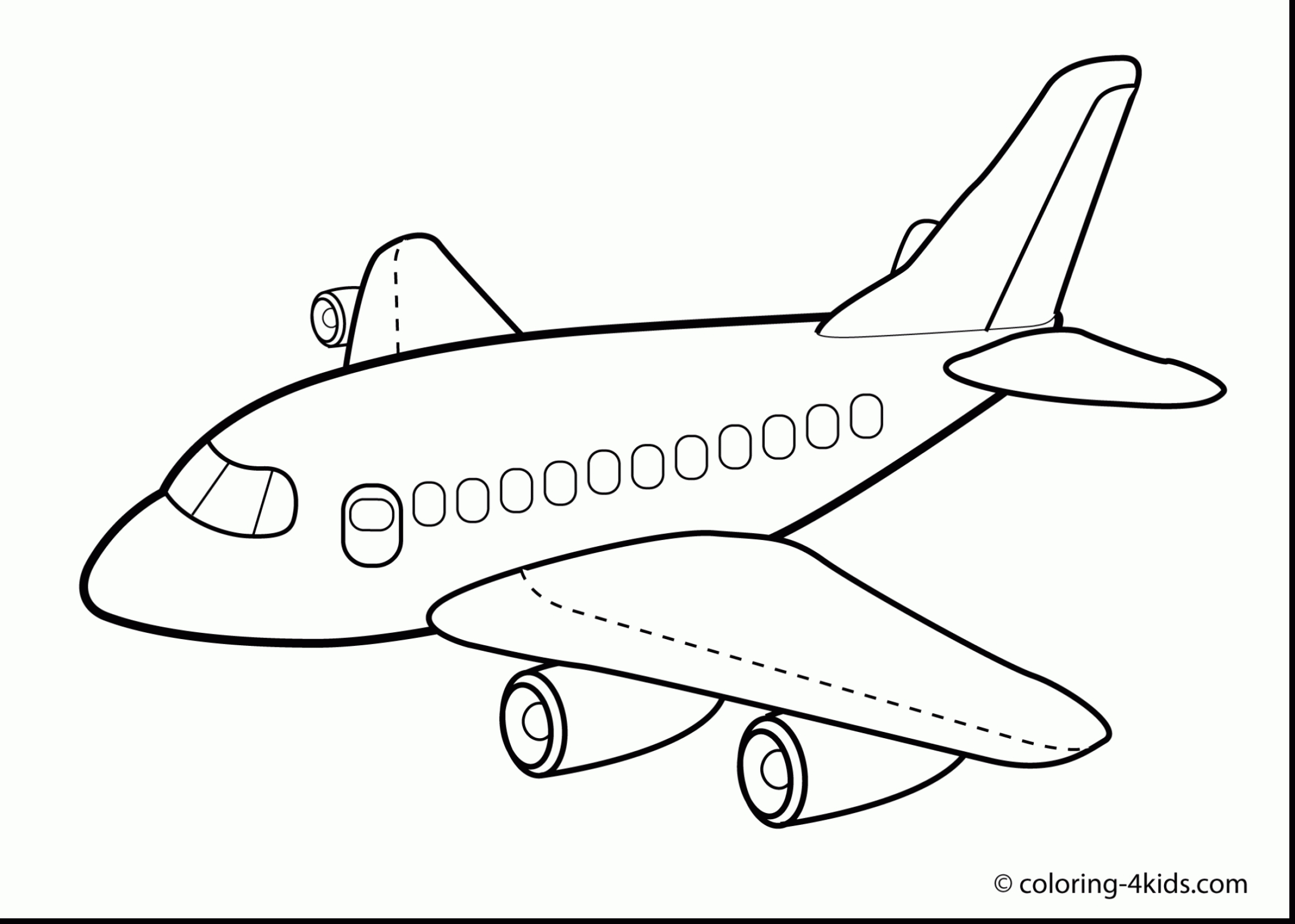 2286x1631 Best Of Airplane Coloring Pages For Preschool Design Free