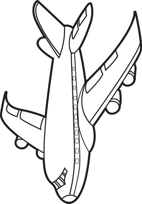 485x700 Jet Airplane Coloring Page Airplanes, Jets And Craft