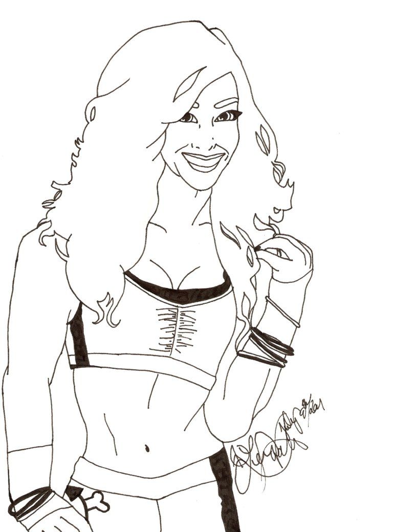 768x1040 Aj Lee Coloring Pages