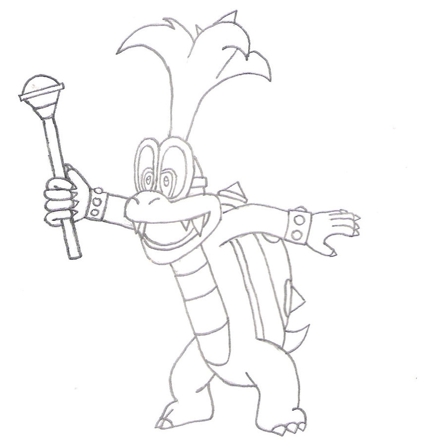 886x901 Iggy Koopa Coloring Pages Gallery Coloring For Kids 2018
