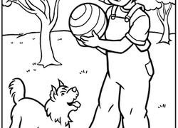 250x180 Puppy Coloring Pages Amp Printables