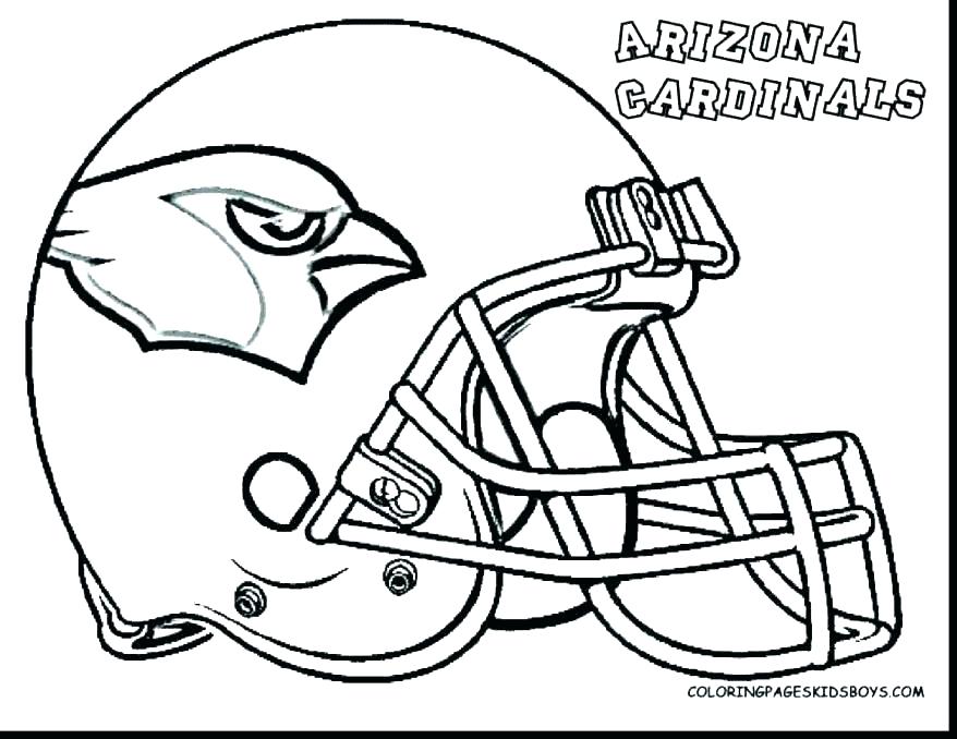 878x678 Football Printable Coloring Pages Football Le Coloring Pages