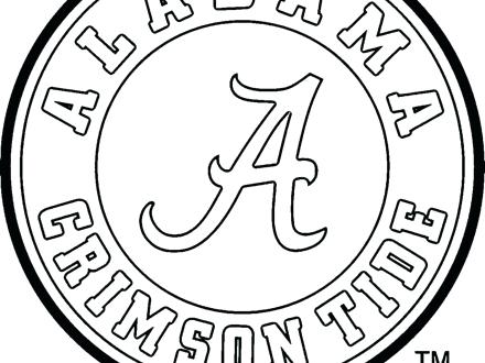 440x330 Alabama Football Coloring Pages