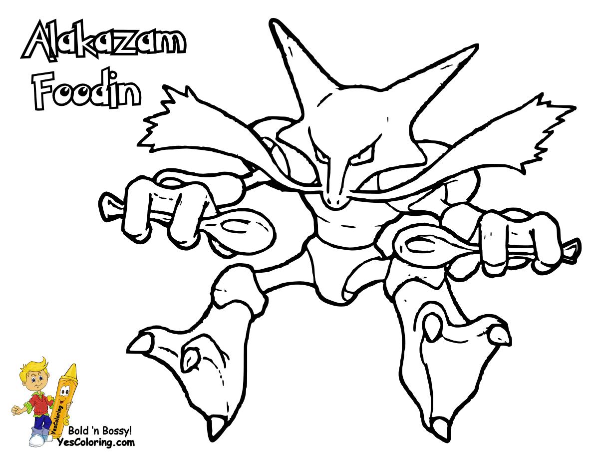 1200x927 Alakazam Coloring Pages Coloring Pages