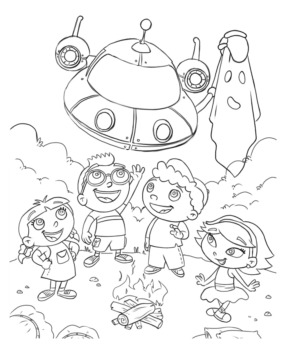 Free Printable Little Einsteins Coloring Pages. Get Ready To Learn! 1000x1193 Free Printable Little Einsteins Coloring Pages. Get Ready To Learn!