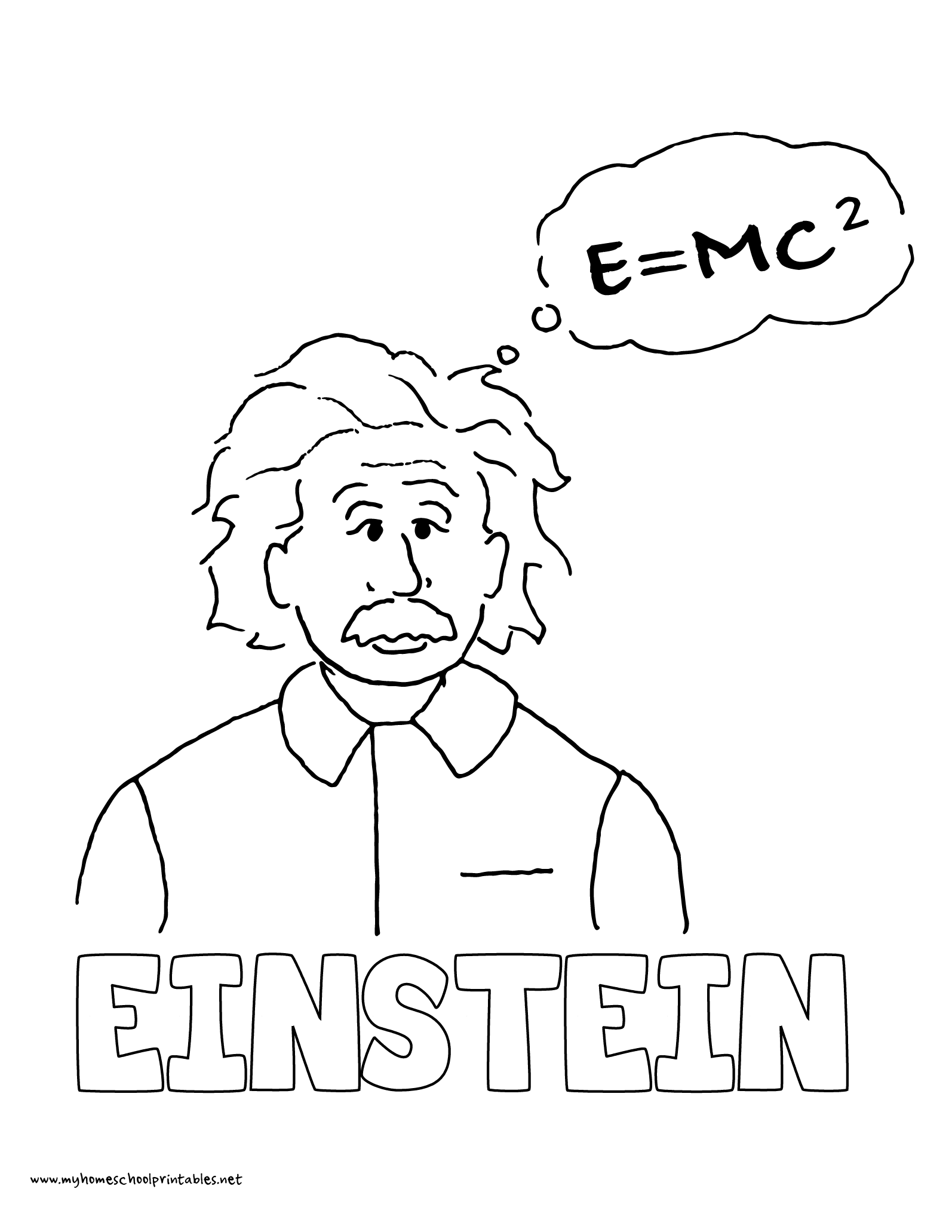 History Coloring Pages Volume 4 Albert Einstein 1594x2063 History Coloring Pages Volume 4 Albert Einstein