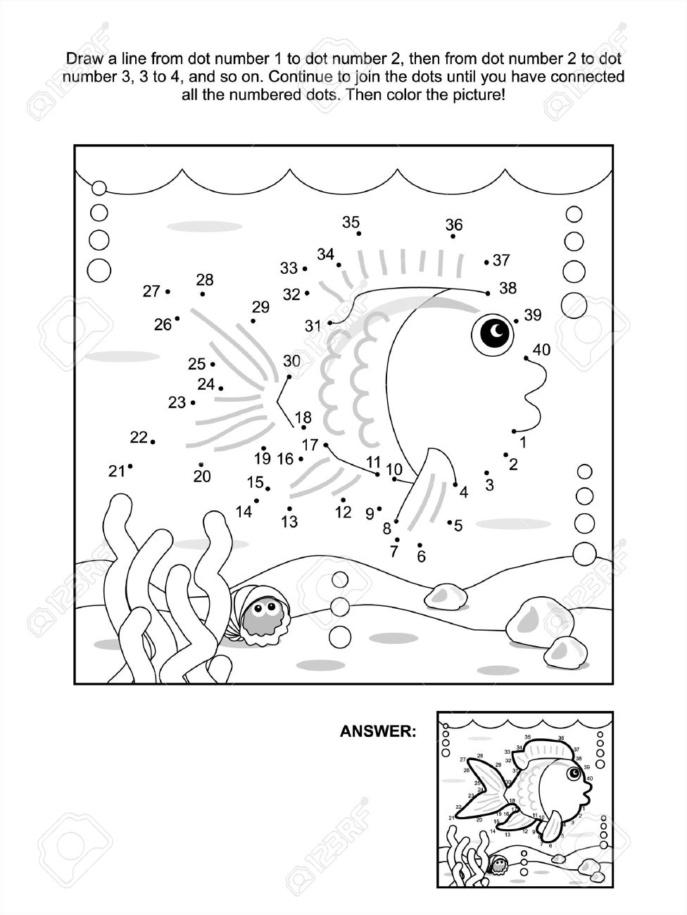 976x1300 Noted Algae Coloring Pages Connect The Dots Picture Puzzle