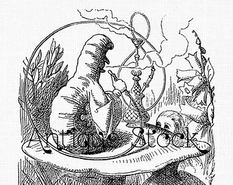 340x270 Alice Coloring Sheet Etsy