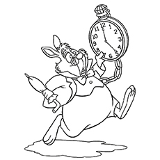 230x230 Top 10 Free Printable Alice In Wonderland Coloring Pages Online